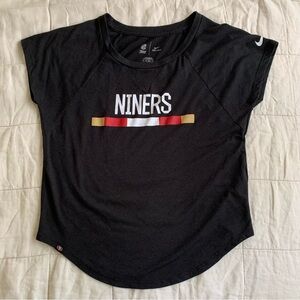 san francisco 49ers women shirt XS Nike